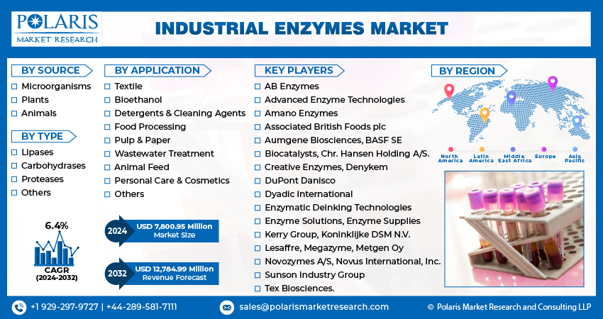 Industrial Enzymes Market info